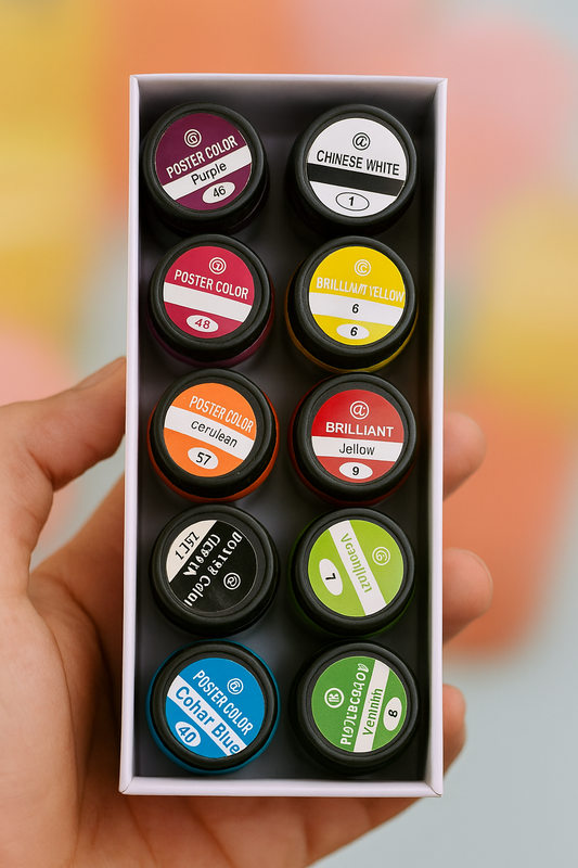 Pack of 12 Poster Color