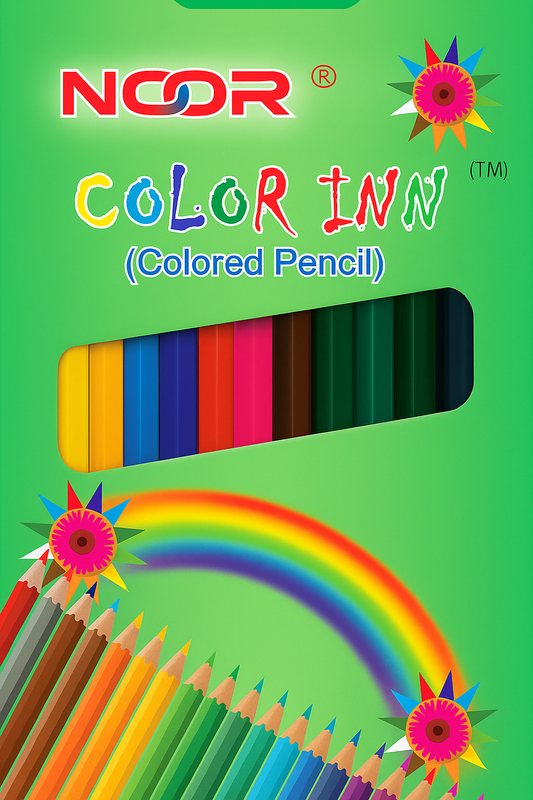 Color Pencil 12 Colors Full Size