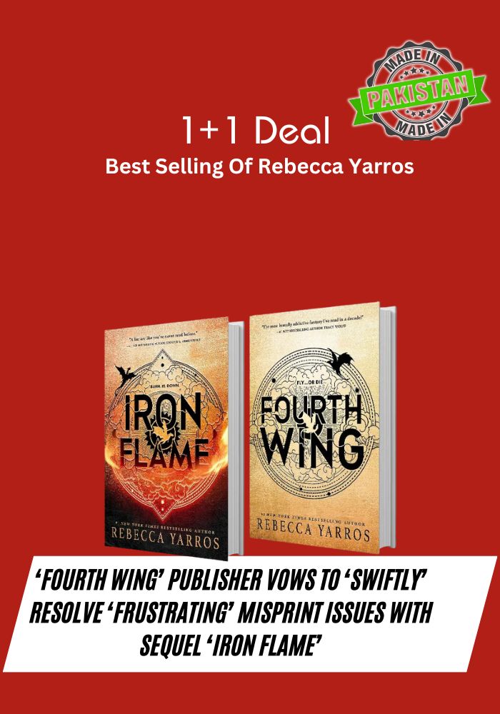 Iron Flame Misprint: Fourth Wing Publisher to Correct Issues