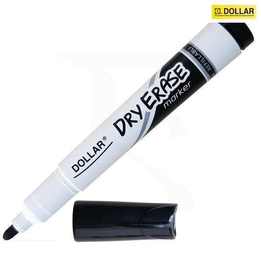 Dollar Dry Erase Whiteboard Marker 1pc black