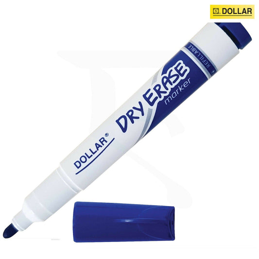Dollar Dry Erase Whiteboard Marker 1pc Blue