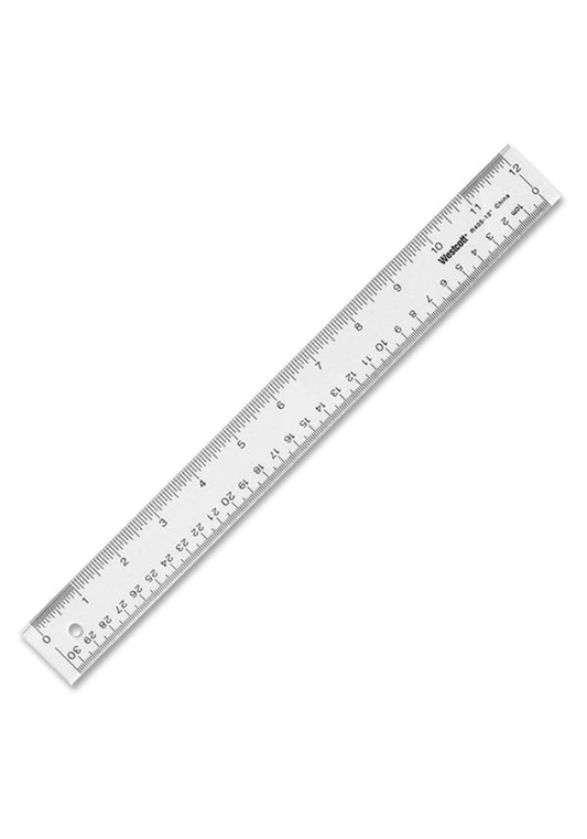 Transparent Plastic Foot 12''