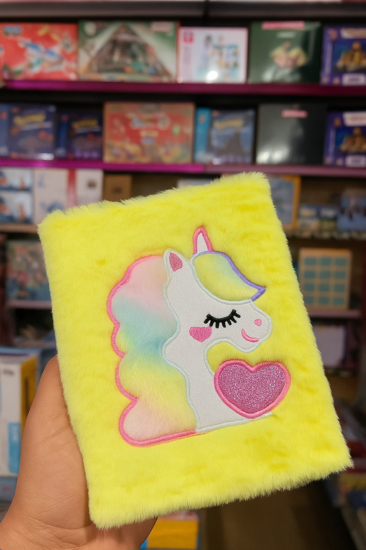 Imported Quality Fluffy diary for girls