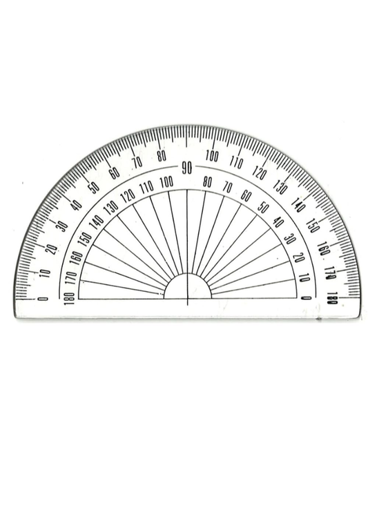 D Scale 180° Degree