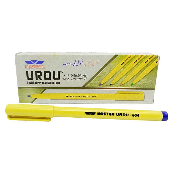 Calligraphy Marker Pack of 10 blue