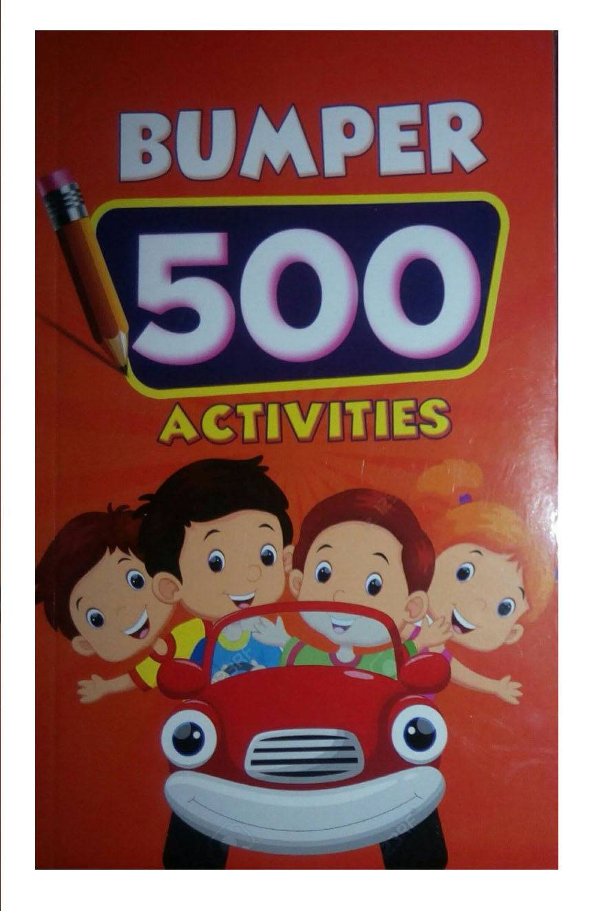 500 Activity Book (Orange) – Dua Book Palace